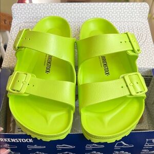 Birkenstock Active Lime Green Sandals